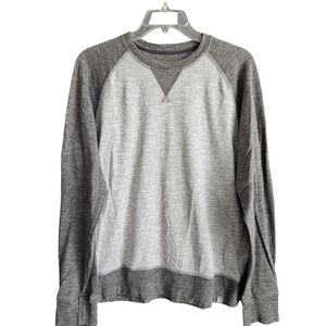 The North Face Long-Sleeve Copperwood Crew Midweight Shirt Greys Men’s Small